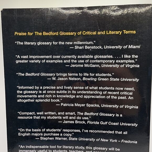 The Bedford Glossary of Critical and Literary Terms - Picture 6 of 15